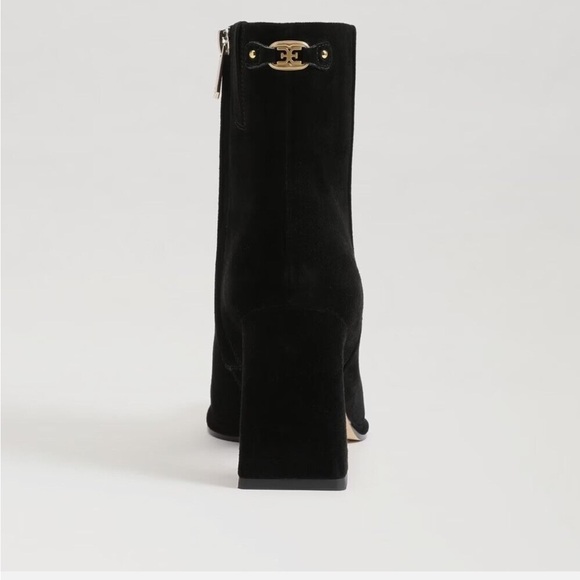 Womens Sam Edelman Black Suede Irie Boots - Picture 5 of 8